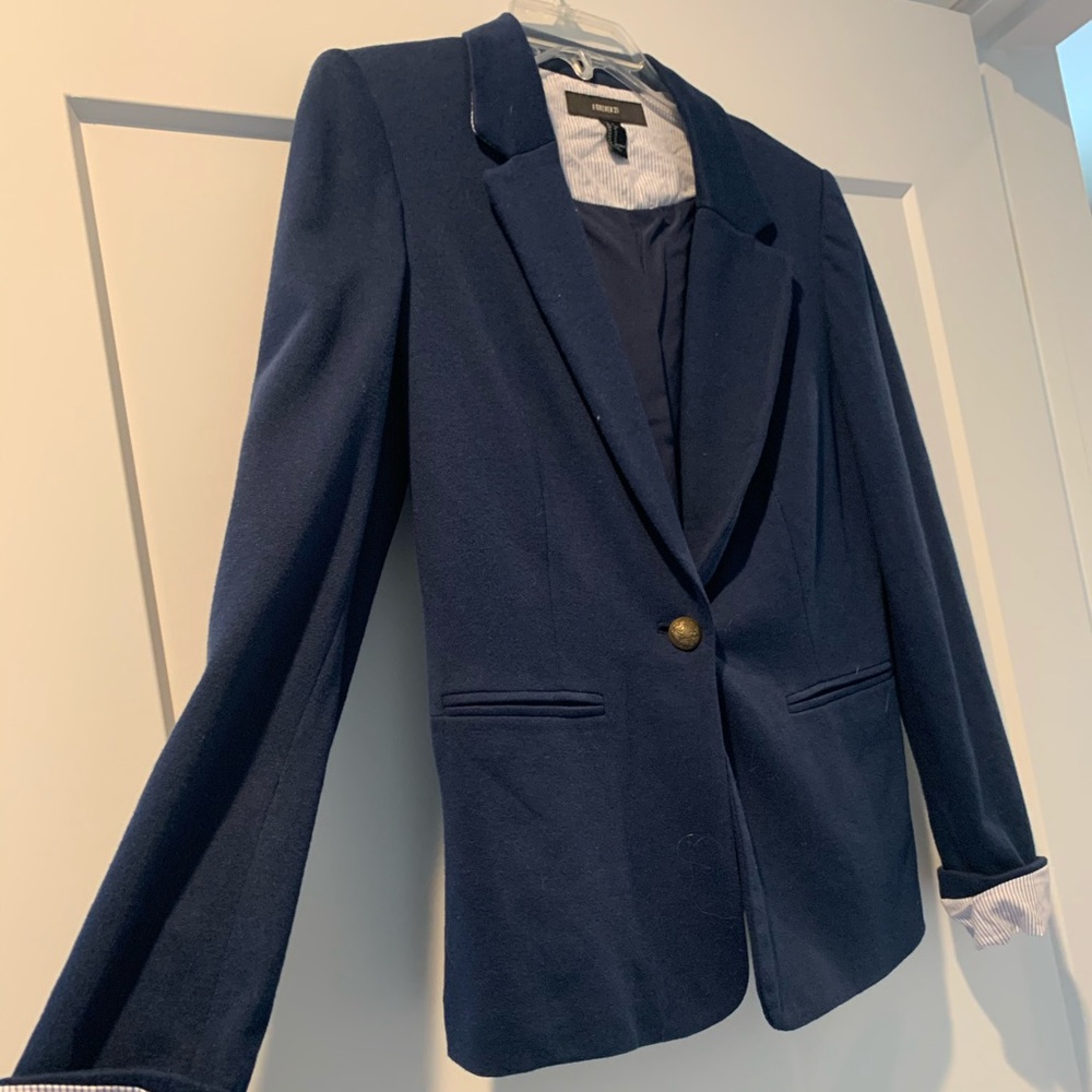 Navy blazer